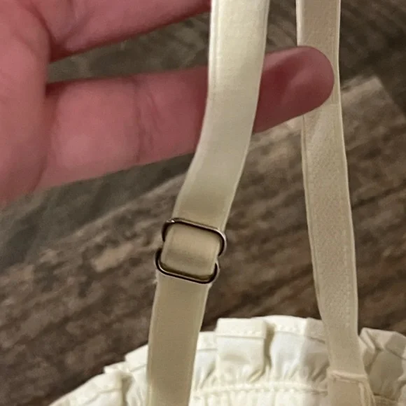 FINAL PRICE Oh Polly Cream Bustier with Ruffle Detail - Picture 5 of 7